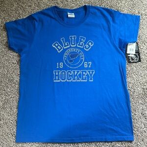 NHL blues hockey 1967 t-shirt NWT